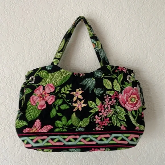 Vera Bradley Quilted Floral Mini Bag - Picture 2 of 6
